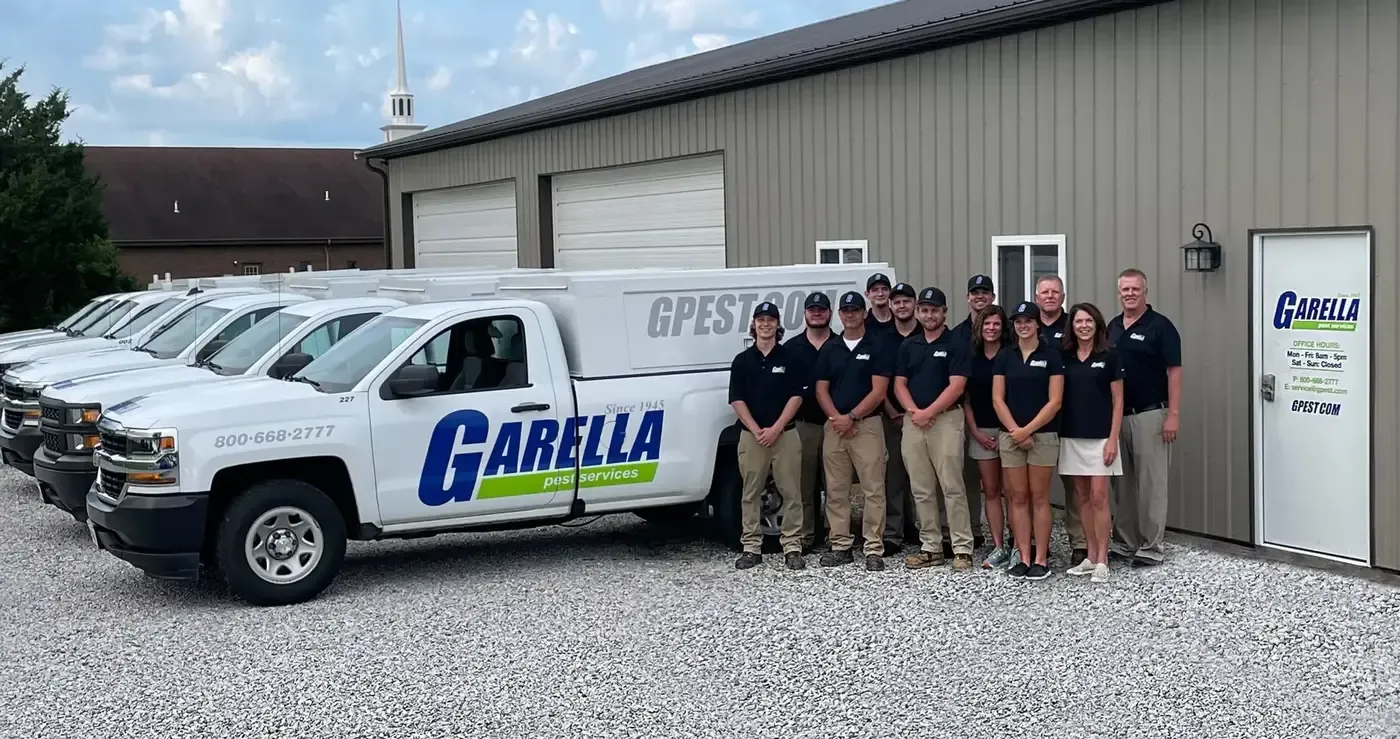 garella team with the garella truck